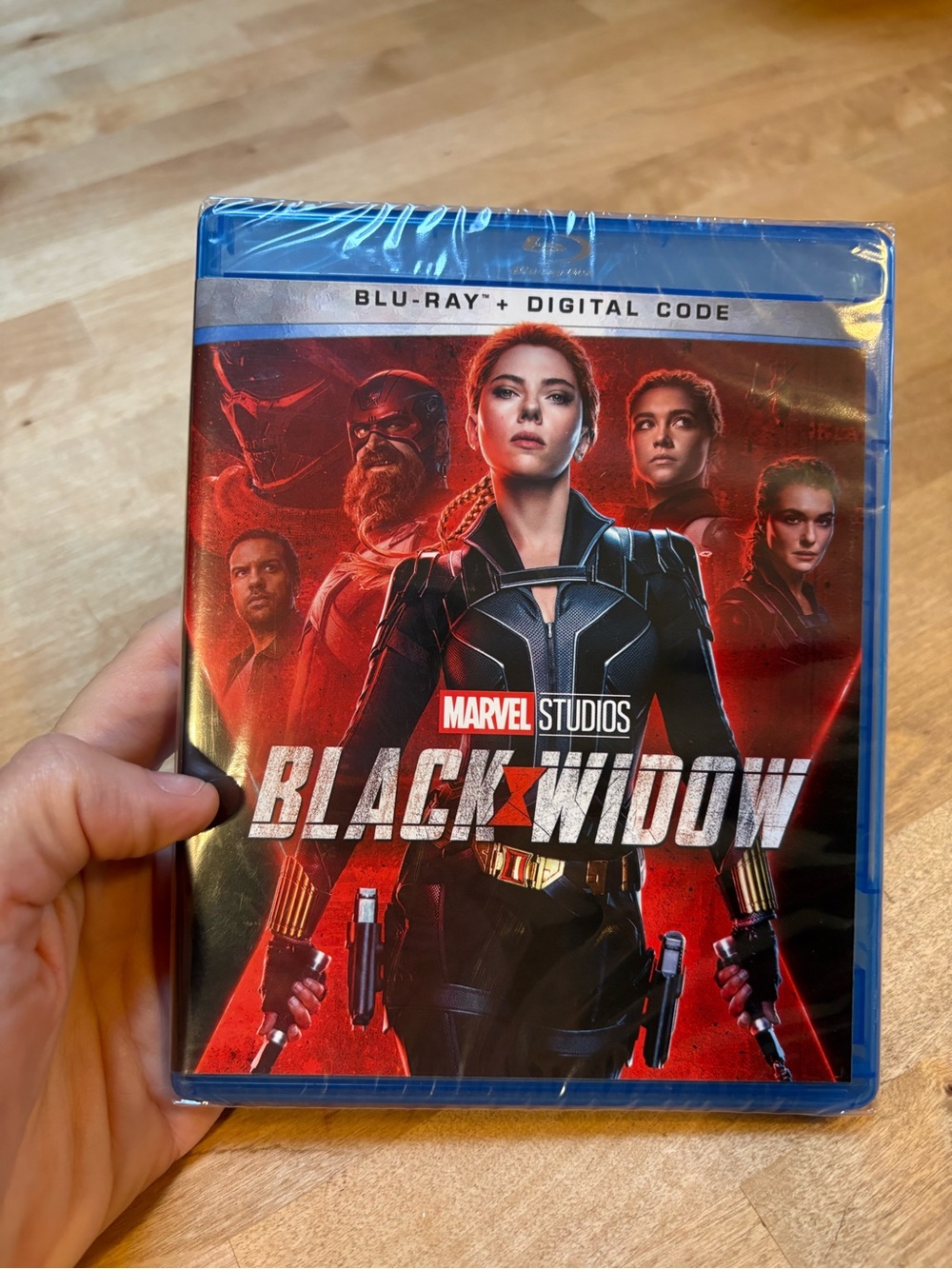 Marvel Studios Black Widow Blu-ray Avengers Super Hero Brand New